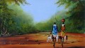 ruhigen Straße aus Afrika